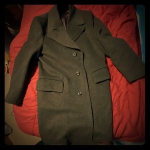 Gray Wool Stonehaven Overcoat